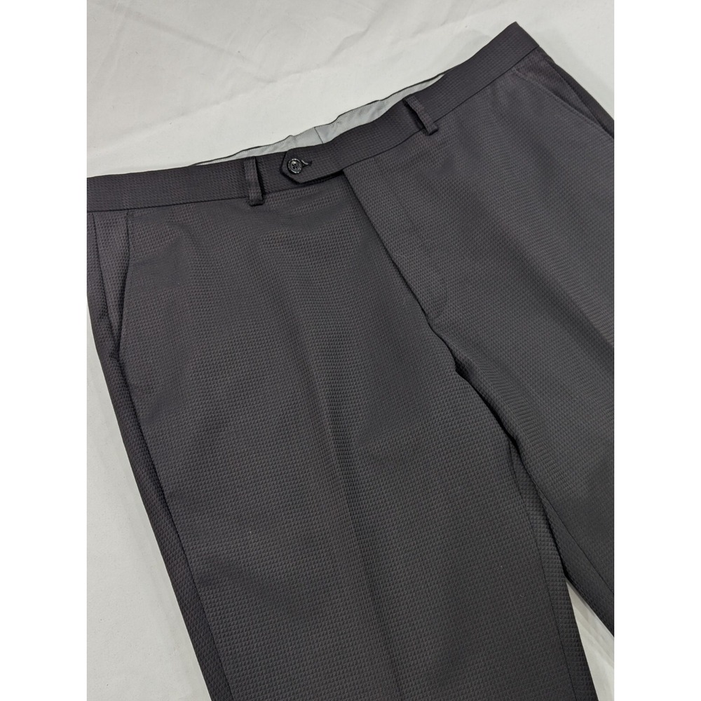 Tiglio Luxe Lana Merino Extrafino Super150's Wool Tufo Dress Pant‎ Trouser 40x30